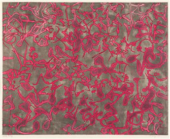 MARK TOBEY (1890 - 1976, AMERICAN) Forms in Progress I and Forms in Progress II.